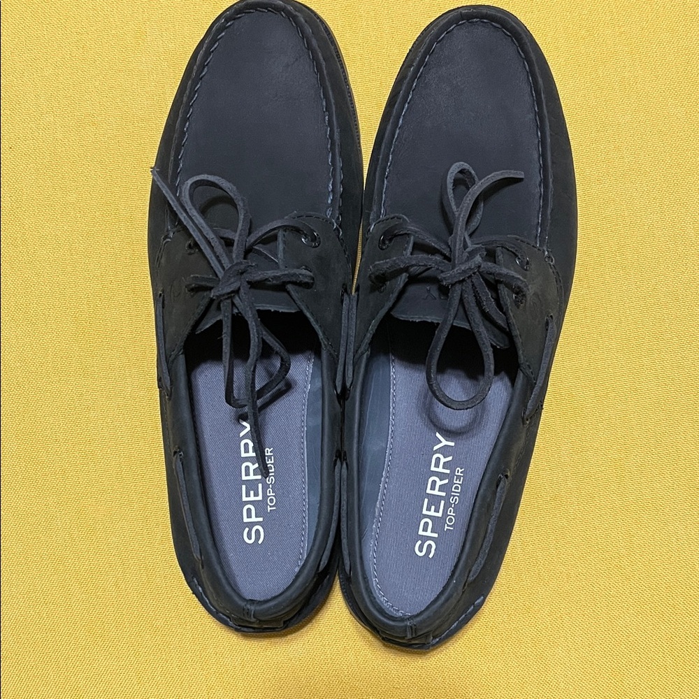 Sperry Men's Dark Gray Boat Shoes